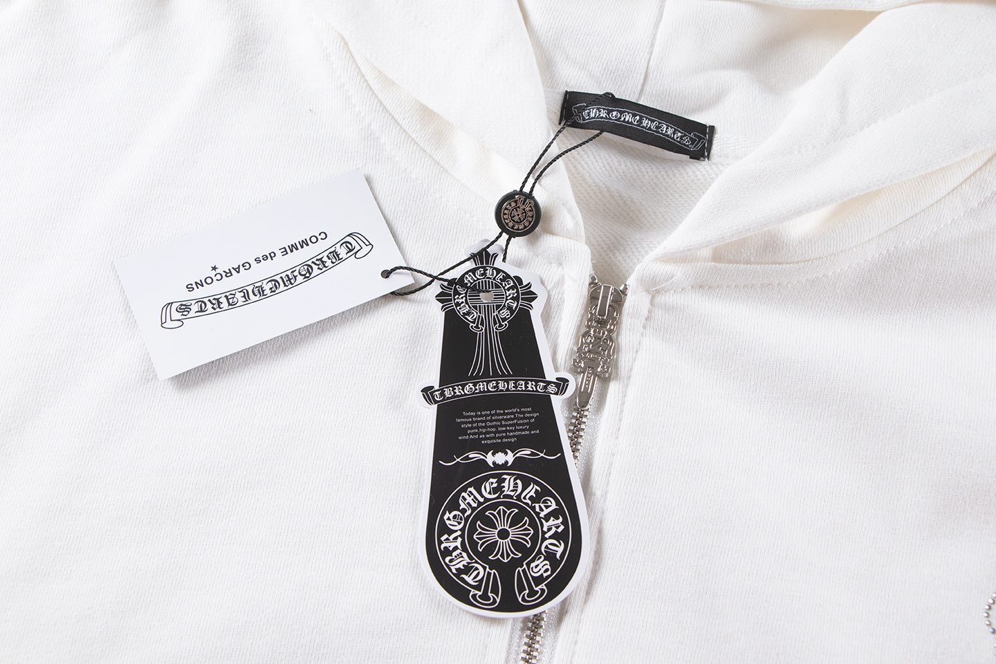 Chrome Hearts  Diamond-encrusted Blazer Sweatshirt