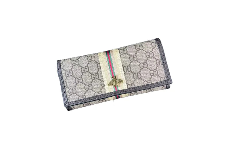 Gucci Bee-print wallet